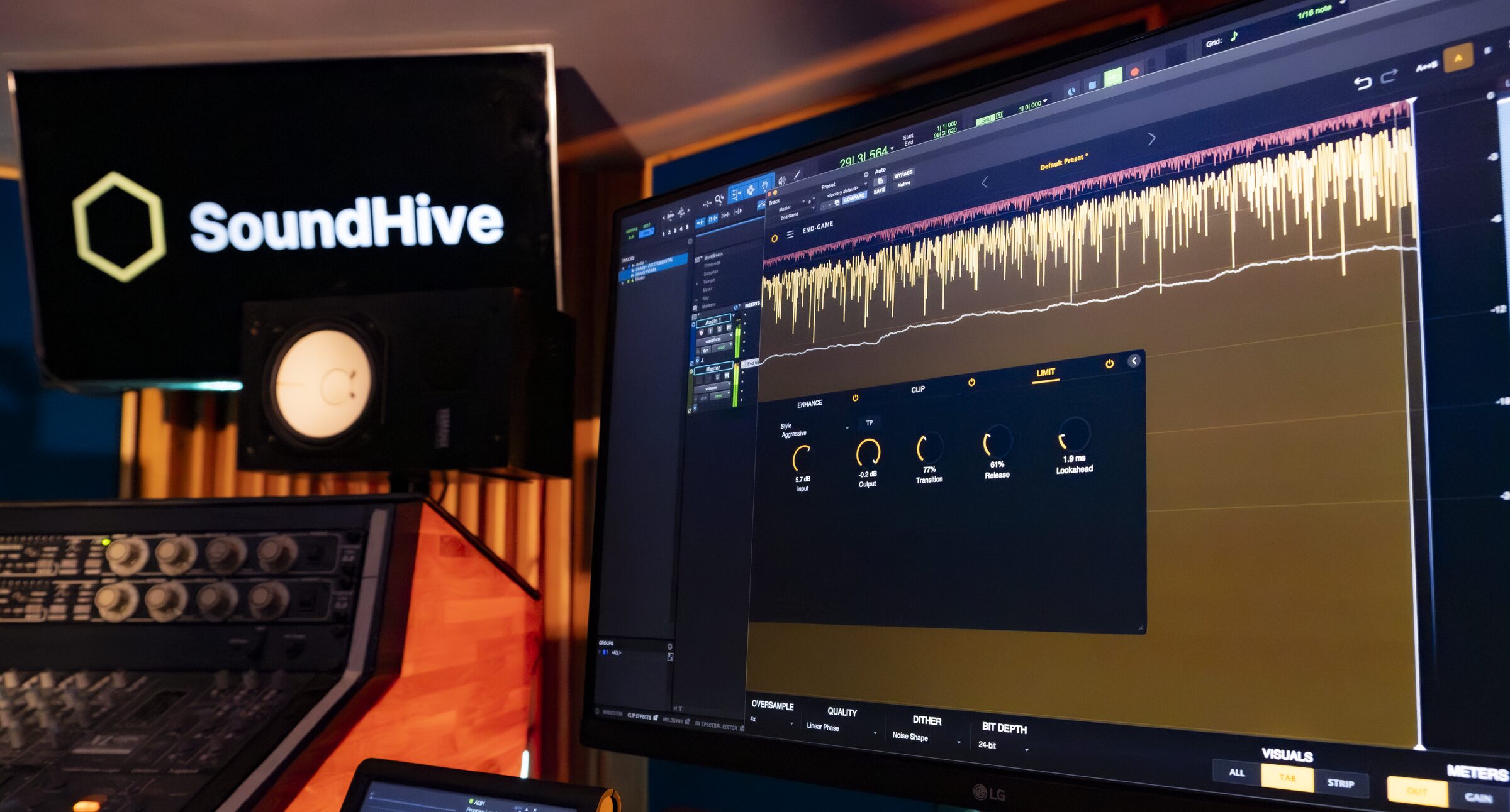 The SoundHive studio